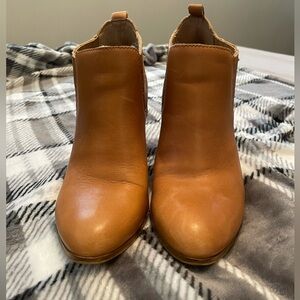 Kelsi Dagger cognac booties